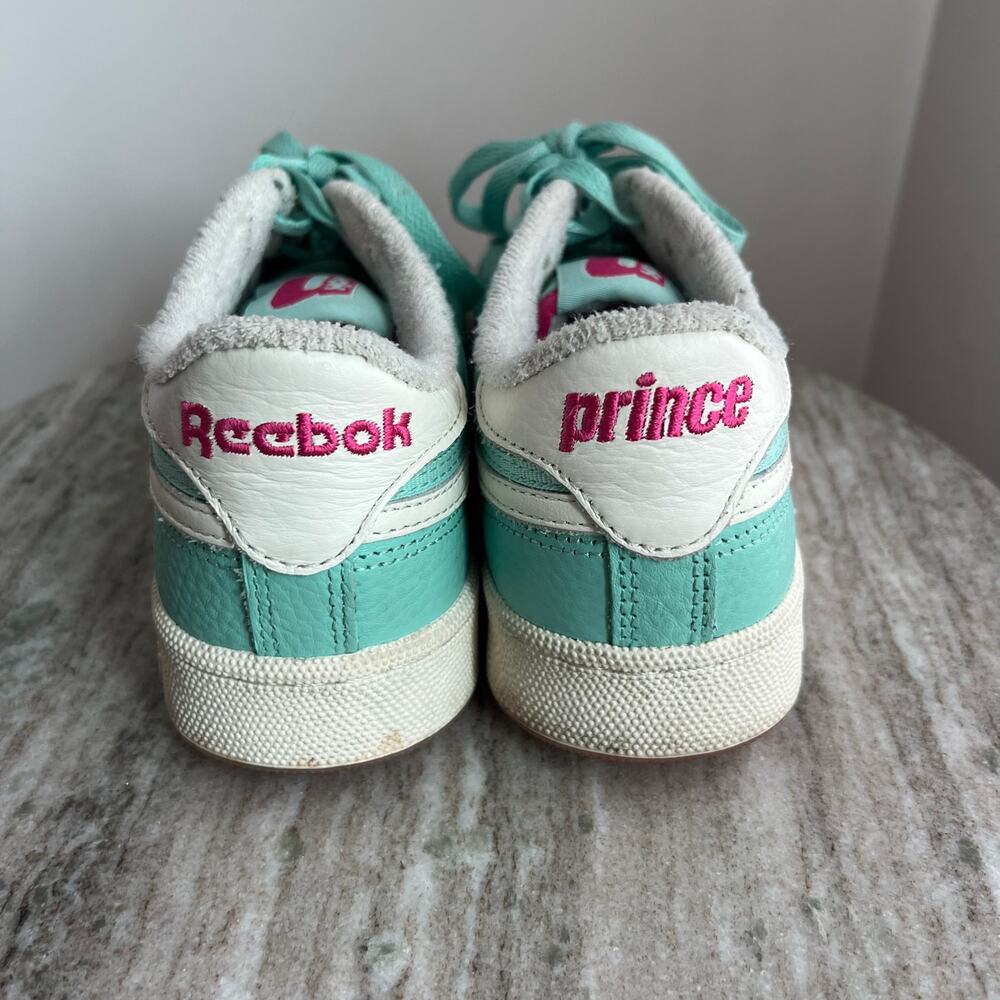 Reebok Club C 85 Prince Mint Tennis Sneakers View 4